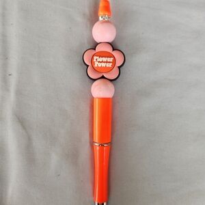 FLOWER POWER beadable pen
